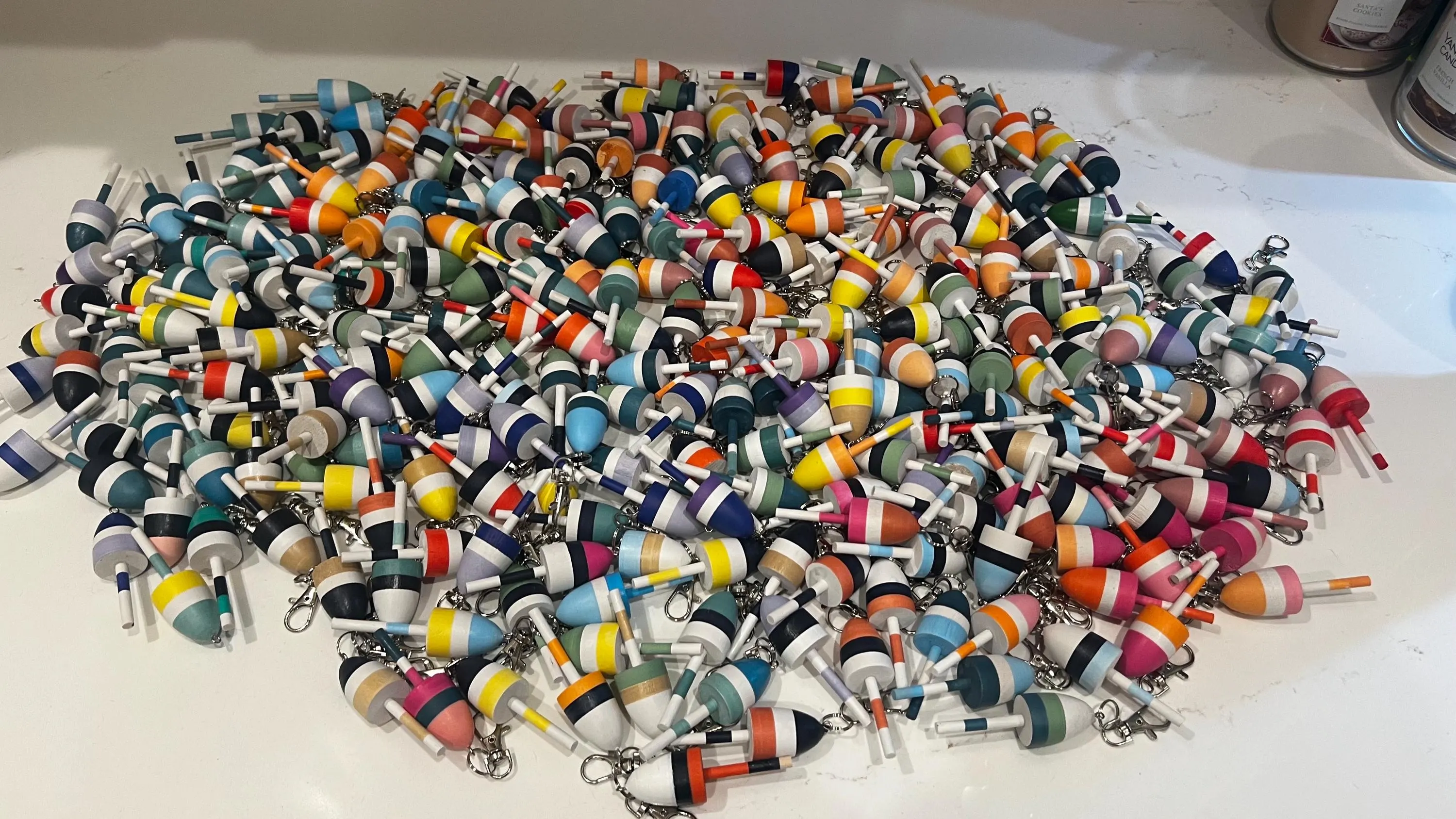 Buoy Keychain Seating Card — view 5