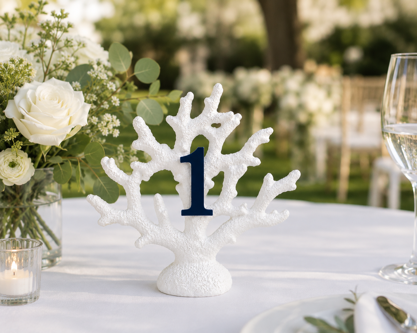 Coral Table Numbers — view 3