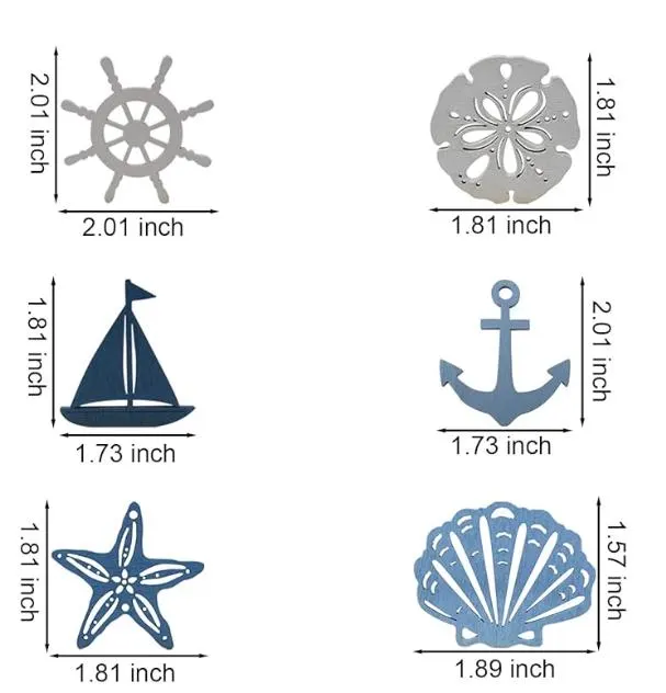 Coastal Keychain Seating Chart — view 4