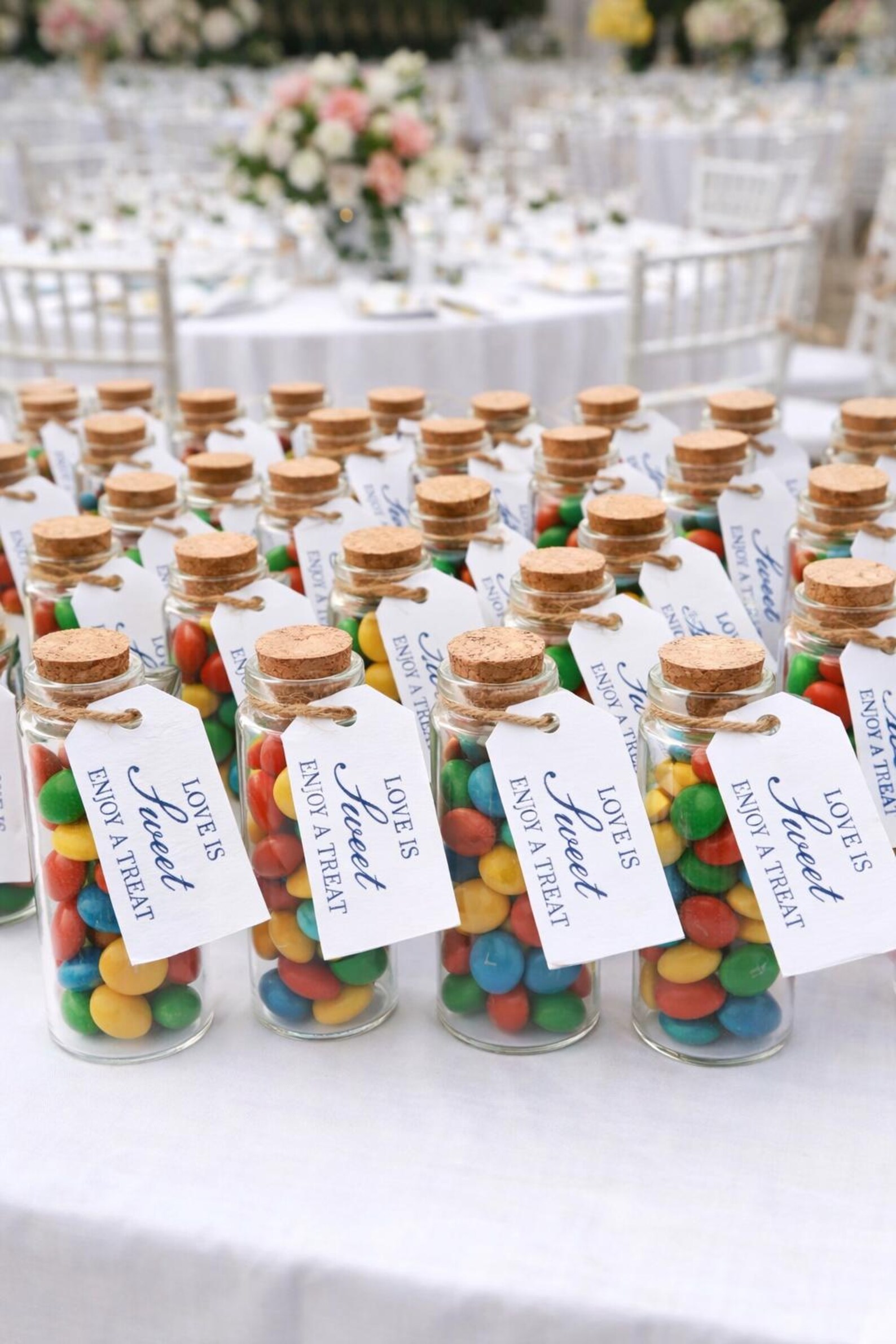 Candy Wedding Favors — handcrafted Wedding Favors for coastal & beach weddings by Shoreline Bride, Boston MA